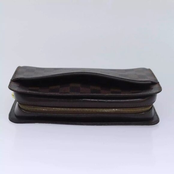 LOUIS VUITTON Damier Ebene Saint Louis Clutch Bag N51993 LV Auth am6670 - Picture 7 of 16